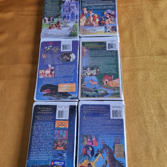 VHS Disney Classics lot of 6 NEW - Picture 2 of 9